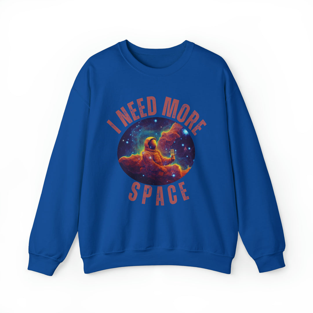 I Need More Space Unisex Sweatshirt - Wave Fusions