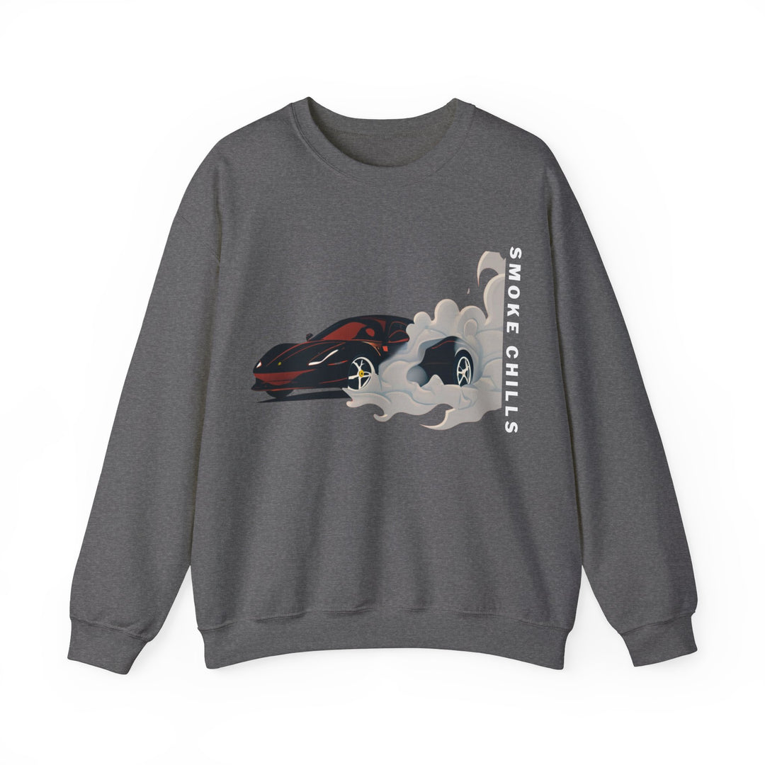 Smoke Chills Sports Car Sweatshirt - Modern Car Edition