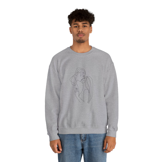 Kiss Unisex Heavy Blend™ Crewneck Sweatshirt - Wave Fusions