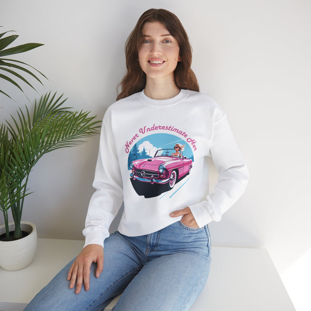 Underestimate Her Not Convertible Sweatshirt - Power and Grace Design