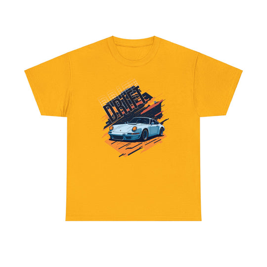 Classic Porsche Drift Tee - Wave Fusions Fashion Line