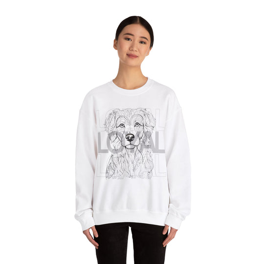 Loyal Dog Tribal Canine Sweatshirt - Mythical Mutt