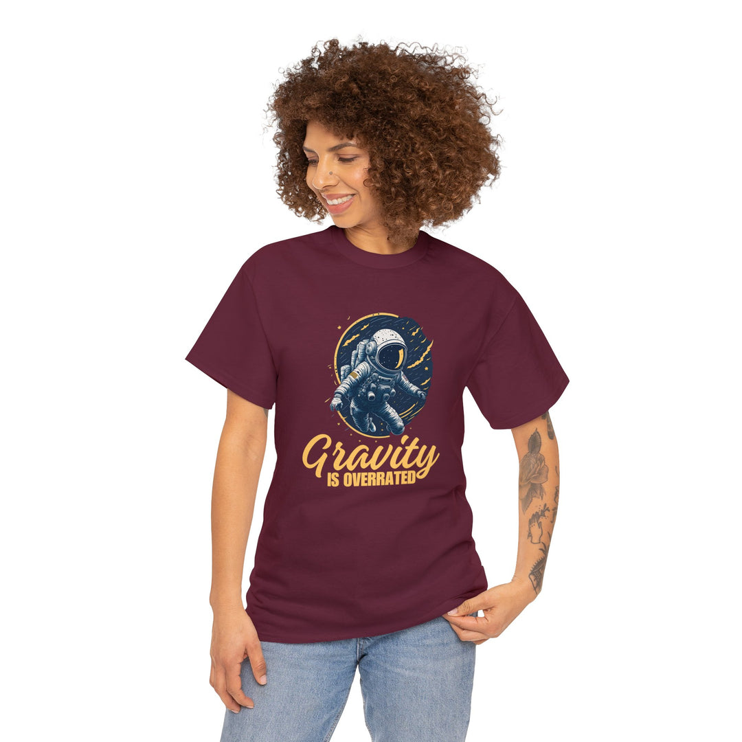 Gravity Is Overrated Unisex T Shirt - Wave Fusions