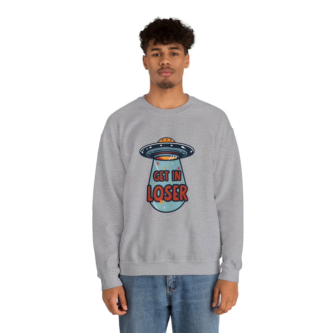 Get In Loser Unisex Heavy Blend™ Crewneck Sweatshirt - Wave Fusions