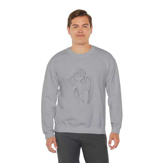 Kiss Unisex Heavy Blend™ Crewneck Sweatshirt - Wave Fusions