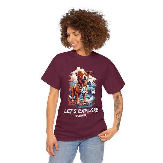 Lets Explore Together Adventure Buddy T Shirt