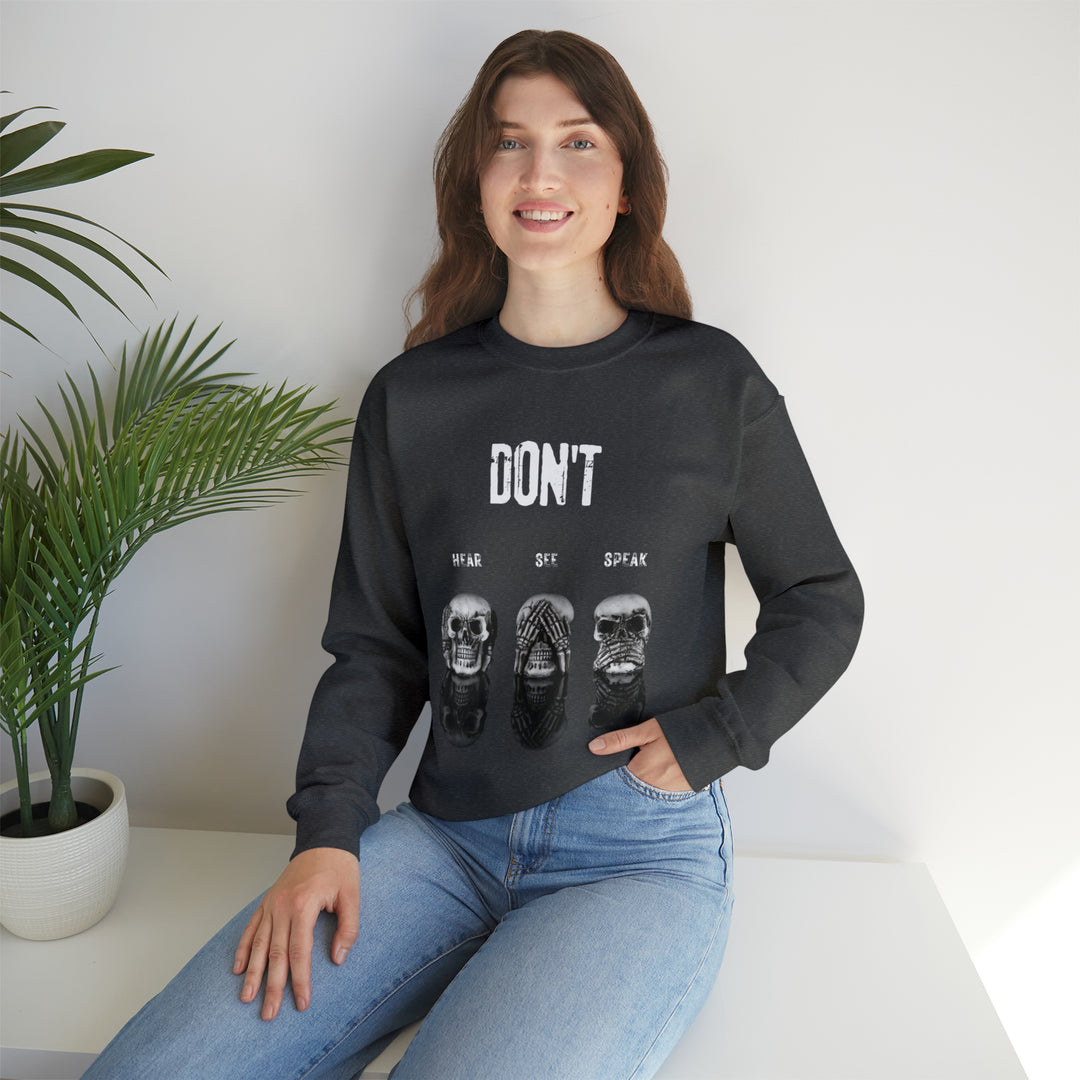 Don't Unisex Heavy Blend™ Crewneck Sweatshirt - Wave Fusions