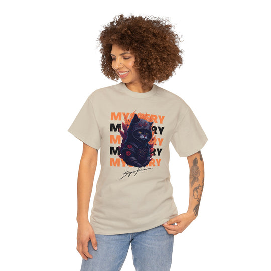 Cat Knight Armor Mystery Cat T-Shirt