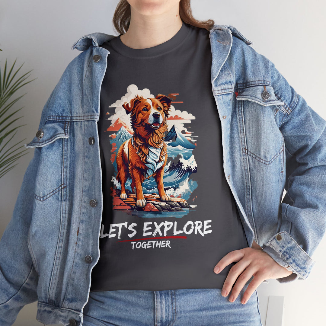 Lets Explore Together Adventure Buddy T Shirt