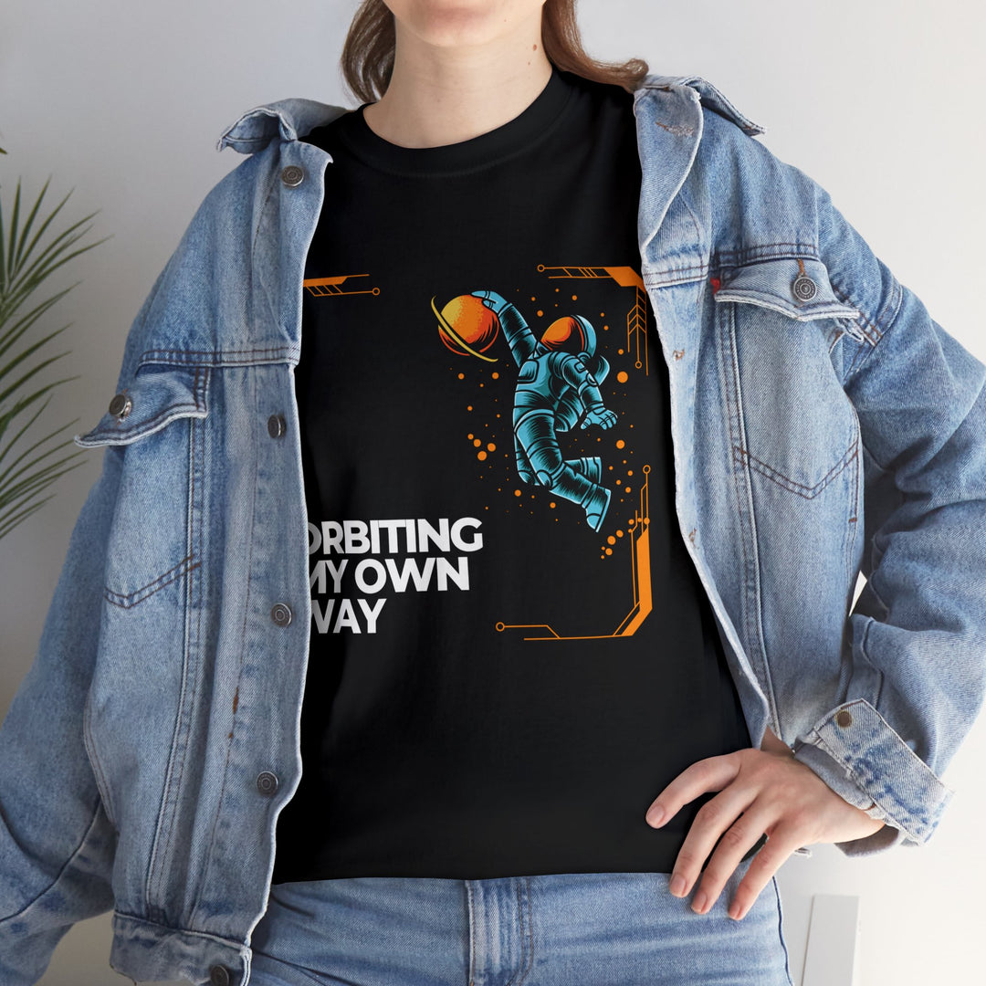 Orbiting My Own Way T Shirt - Wave Fusions