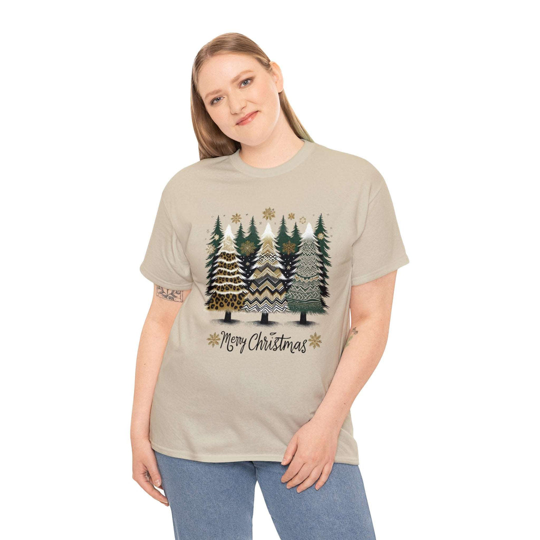 Designed Christmas Trees Unisex T Shirt