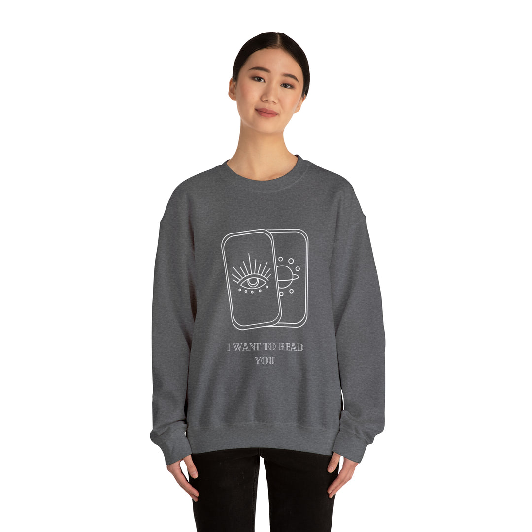 I Want To Read You Unisex Heavy Blend™ Crewneck Sweatshirt - Wave Fusions