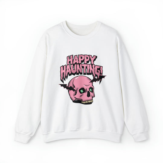 Happy Haunting Unisex Heavy Blend™ Crewneck Sweatshirt - Wave Fusions