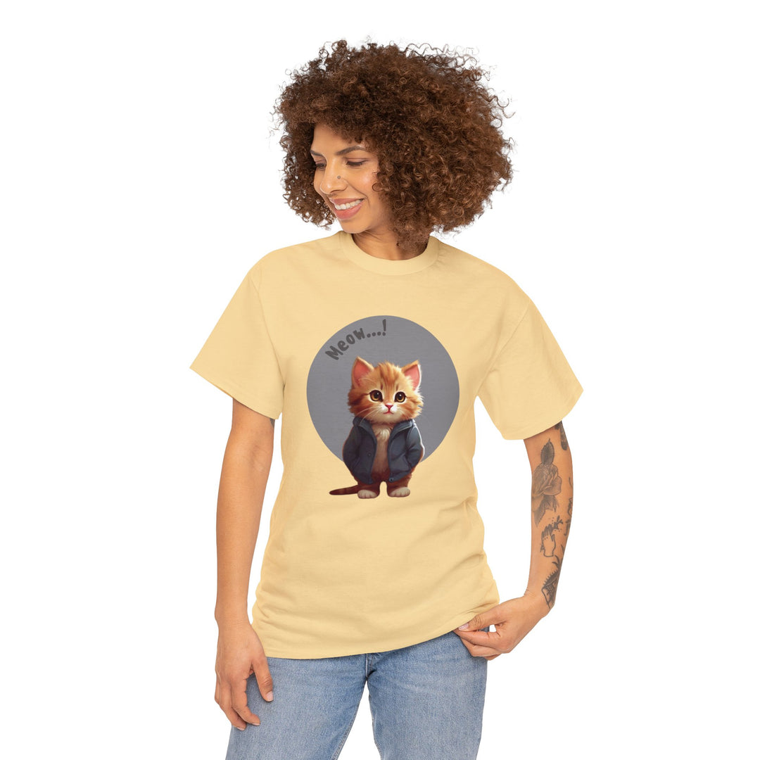 Kitten Chirp 'Meow' T-shirt