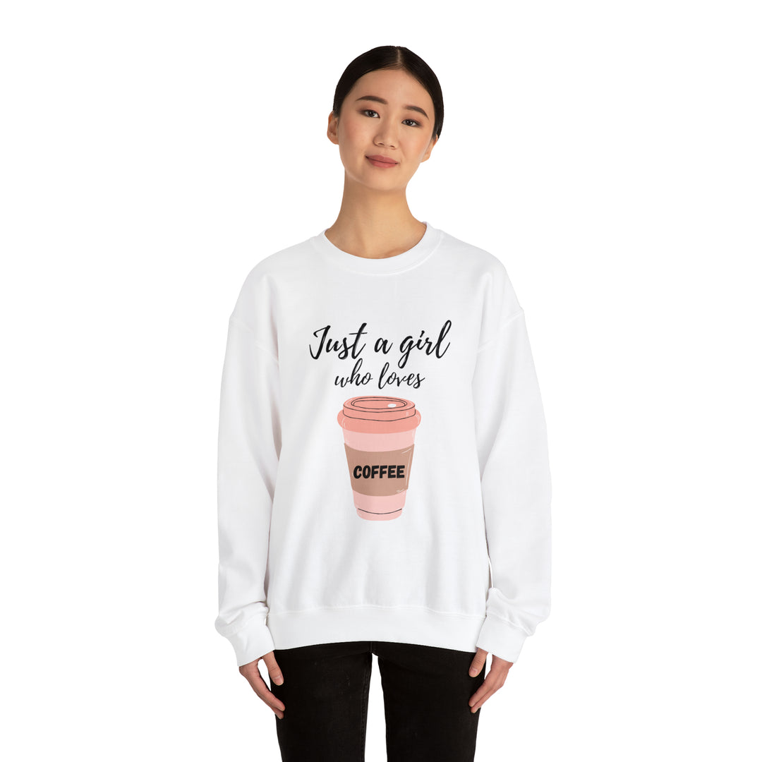 Coffee Unisex Heavy Blend™ Crewneck Sweatshirt - Wave Fusions