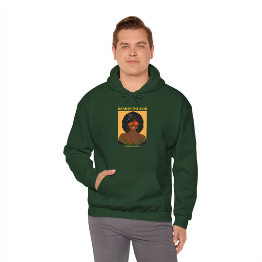 Darker the Skin Graphic Art Hoodie