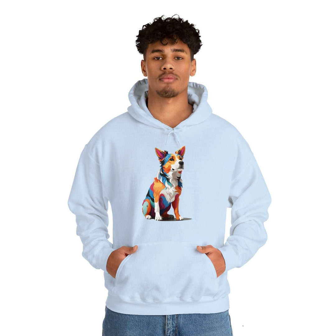 Sitting Dog Hooded Sweatshirt