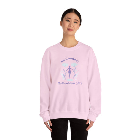 No Condom! No Problem! Celestial Blossoms Cozy Sweatshirt