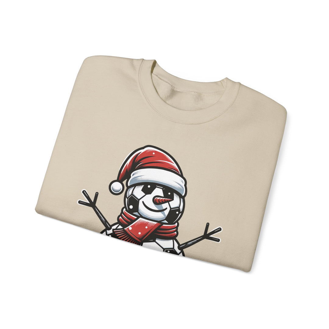 Football Santa Unisex Sweatshirt - Wave Fusions