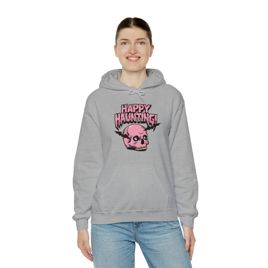 Happy Haunting Unisex Hoodie - Wave Fusions