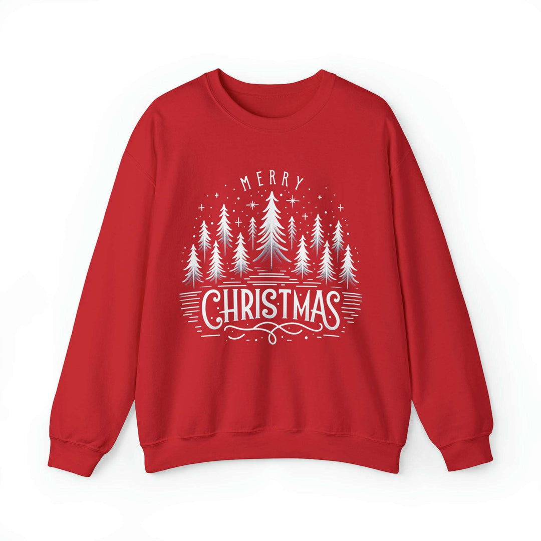 Midnight Magic Christmas Trees Unisex Sweatshirt