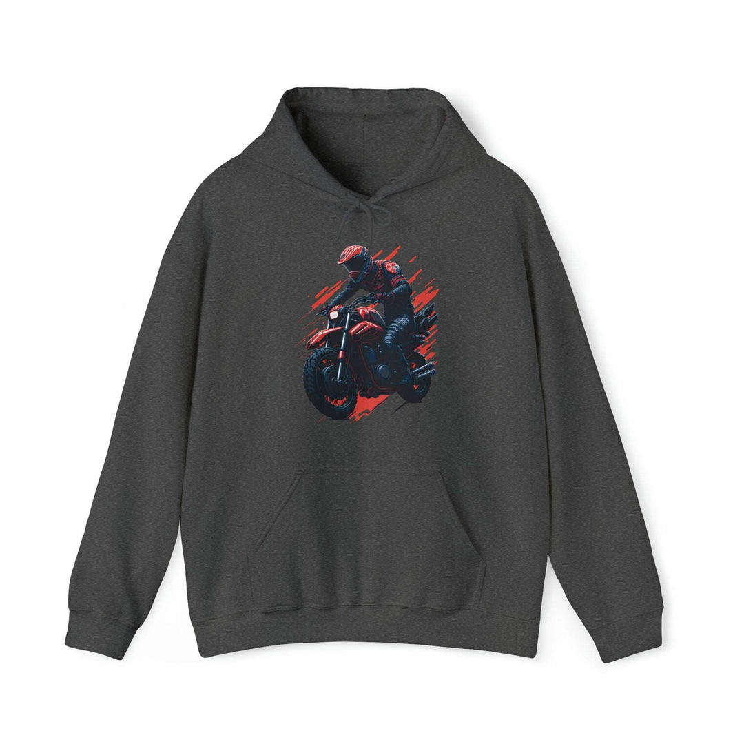 Biker Unisex Hooded Sweatshirt