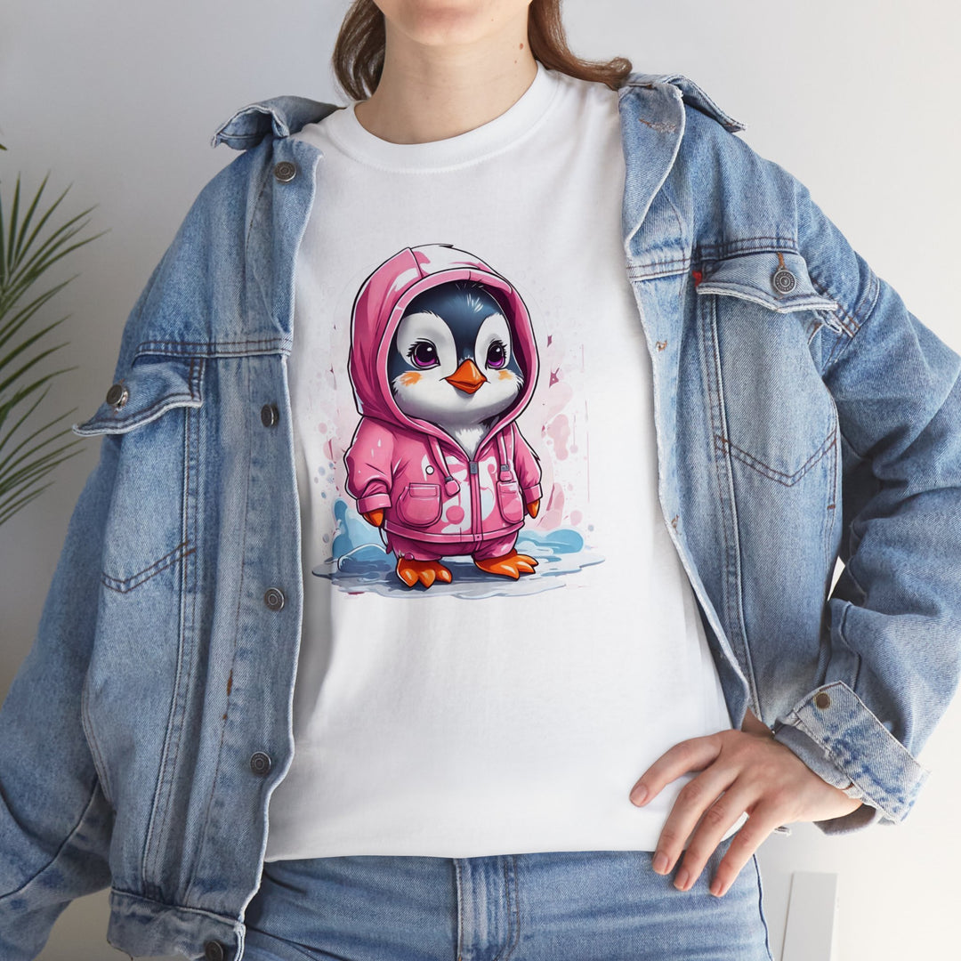 Penguin Unisex Heavy Cotton Tee - Wave Fusions