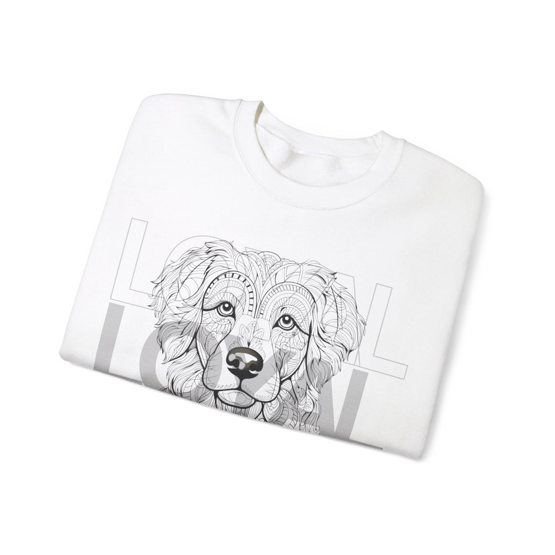 Loyal Dog Tribal Canine Sweatshirt - Mythical Mutt