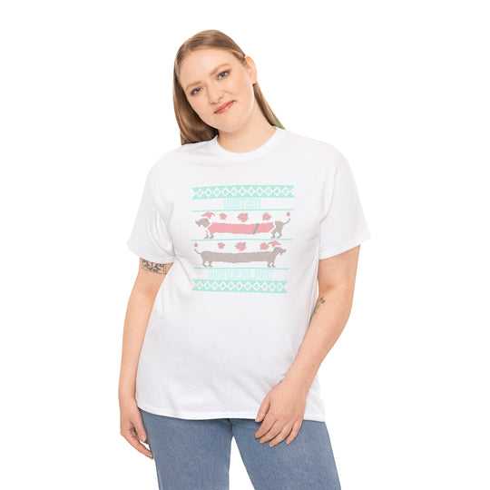 Wiener Wonderland Festive Dachshund Tee