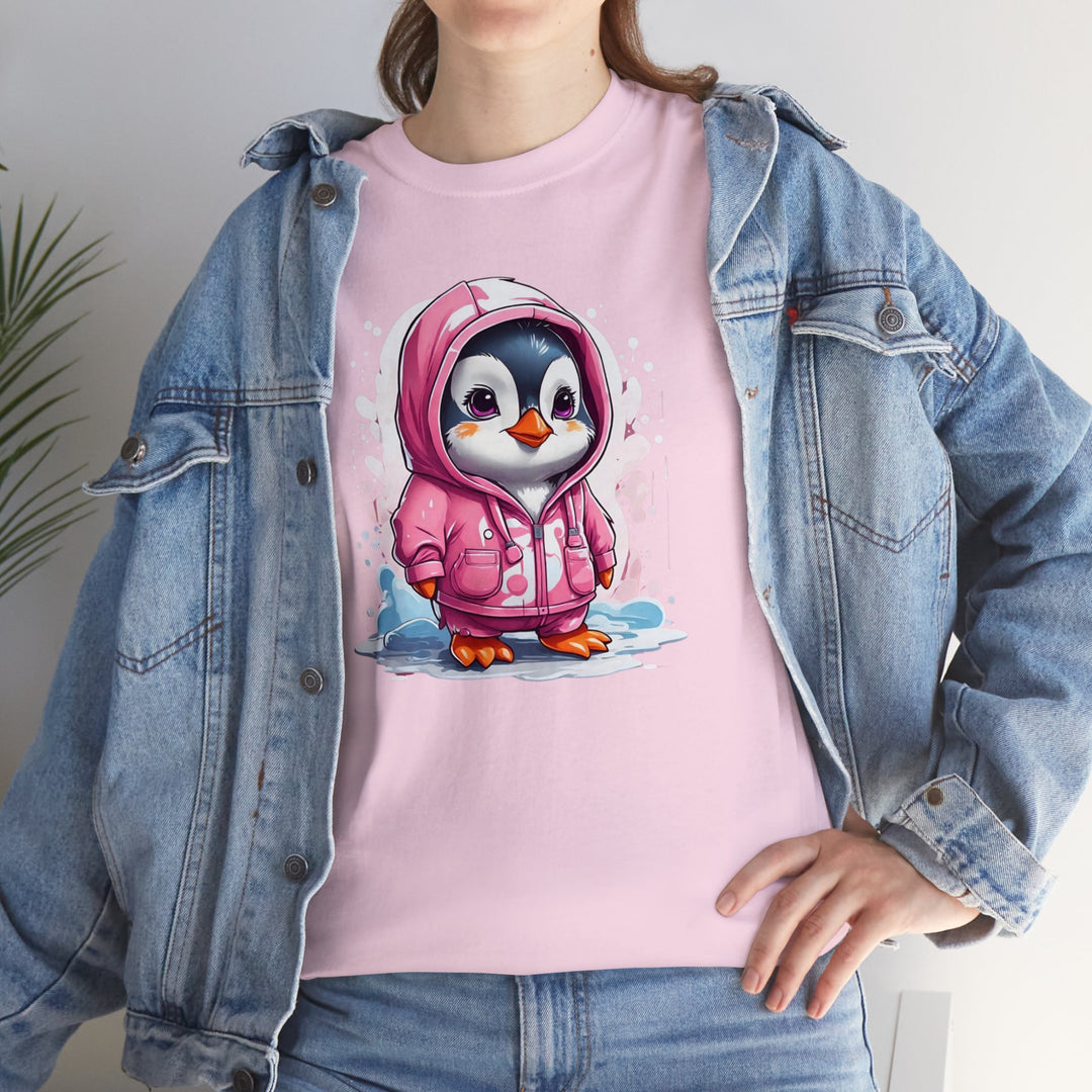 Penguin Unisex Heavy Cotton Tee - Wave Fusions