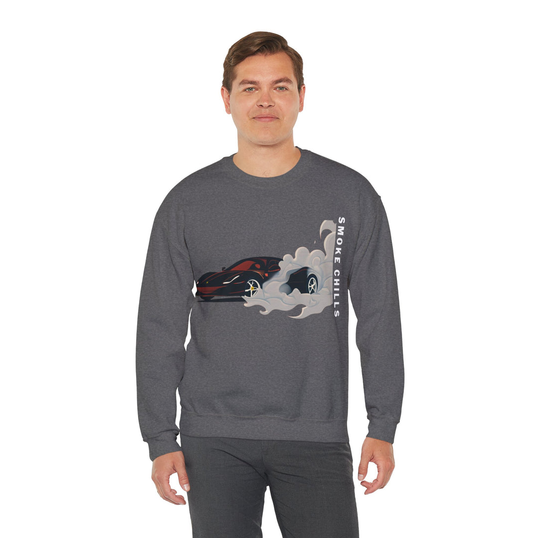 Smoke Chills Sports Car Sweatshirt - Modern Car Edition