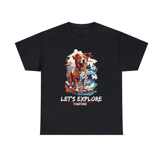 Lets Explore Together Adventure Buddy T Shirt