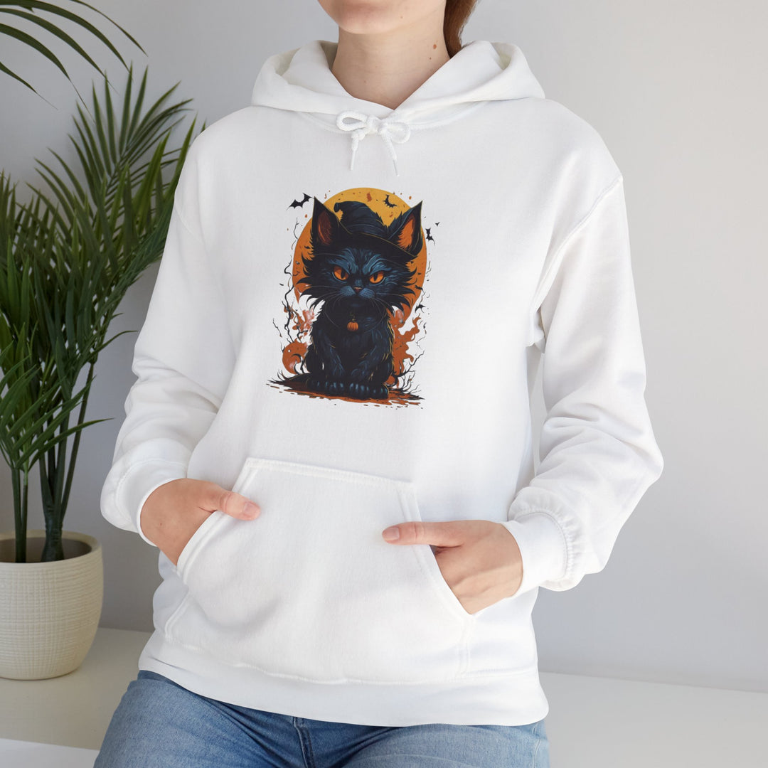 Hocus Pocus Black Cat Magic Hoodie