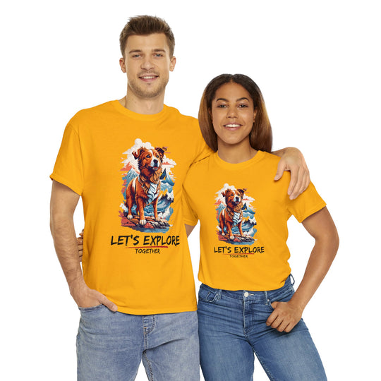 Lets Explore Together Adventure Buddy T Shirt