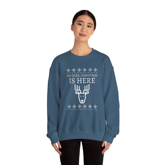 Oh Deer Christmas Graphic Sweatshirt