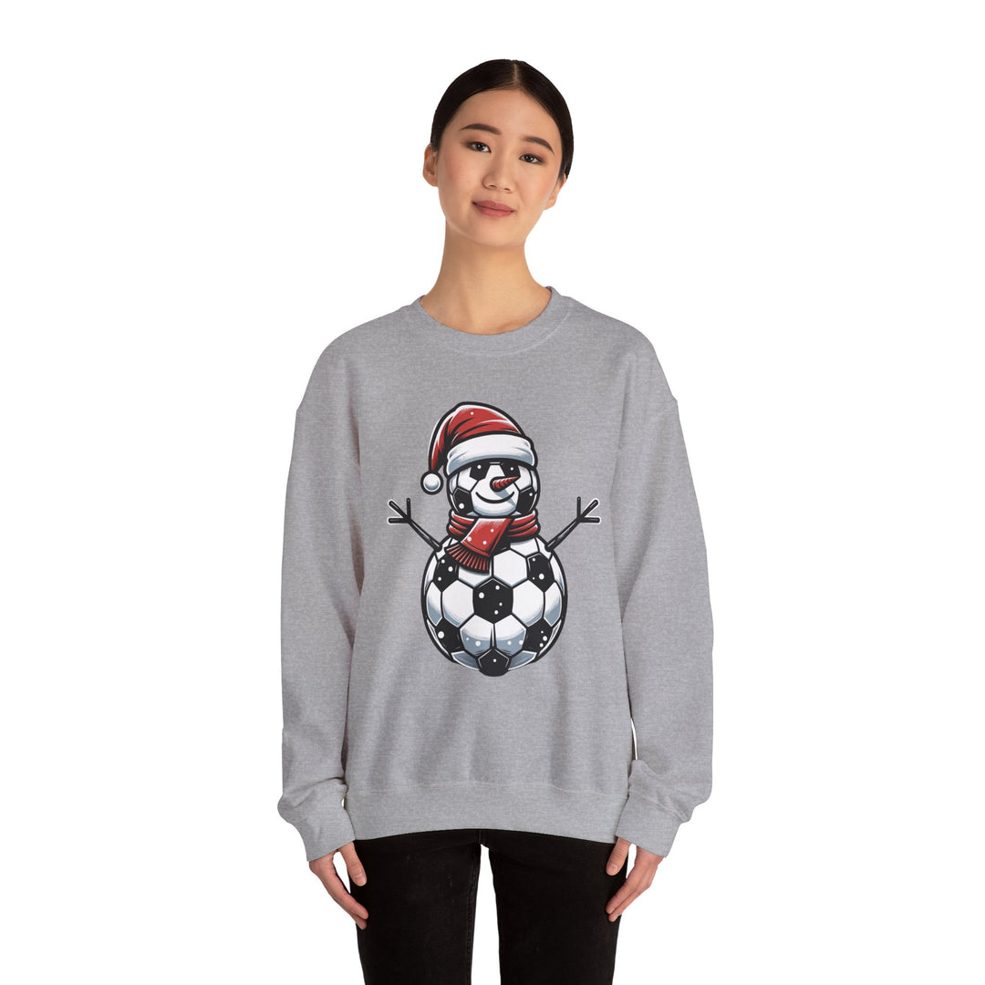 Football Santa Unisex Sweatshirt - Wave Fusions