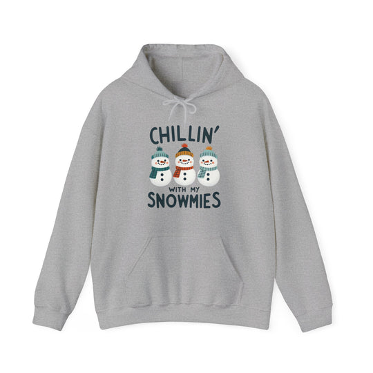 Chillin' Snowmies Unisex Hoodie - Wave Fusions