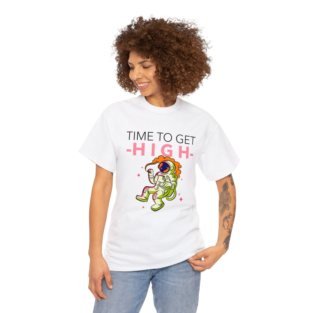 Time To Get High Unisex T Shirt - Wave Fusions