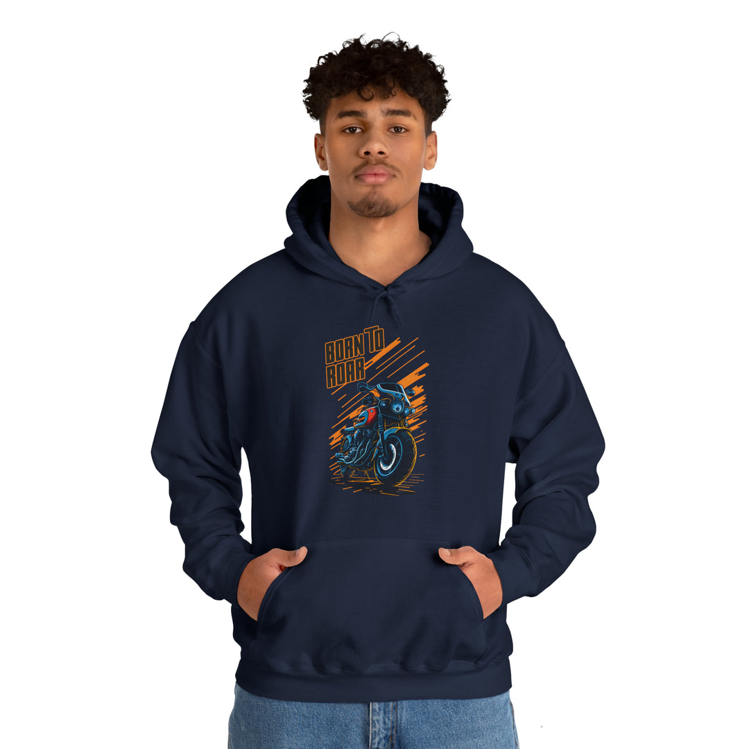 Born To Roar Unisex Hoodie - Wave Fusions