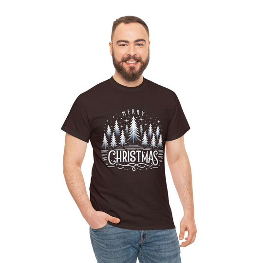 Midnight Magic Christmas Trees Unisex T Shirt