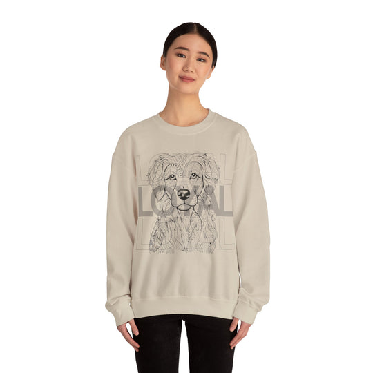 Loyal Dog Tribal Canine Sweatshirt - Mythical Mutt