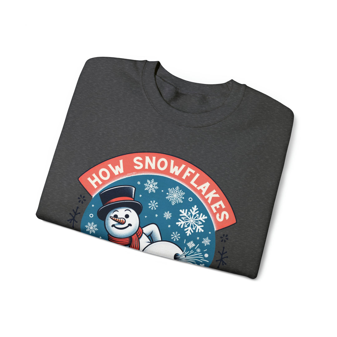 This Is How Snowflakes Are made! Unisex Sweatshirt - Wave Fusions