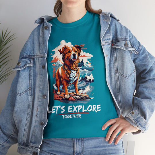 Lets Explore Together Adventure Buddy T Shirt