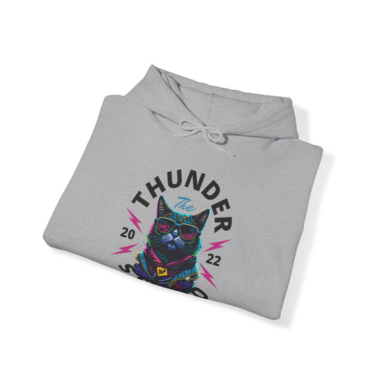 Thunder Studio Cat Hoodie - DJ Cat Vibe