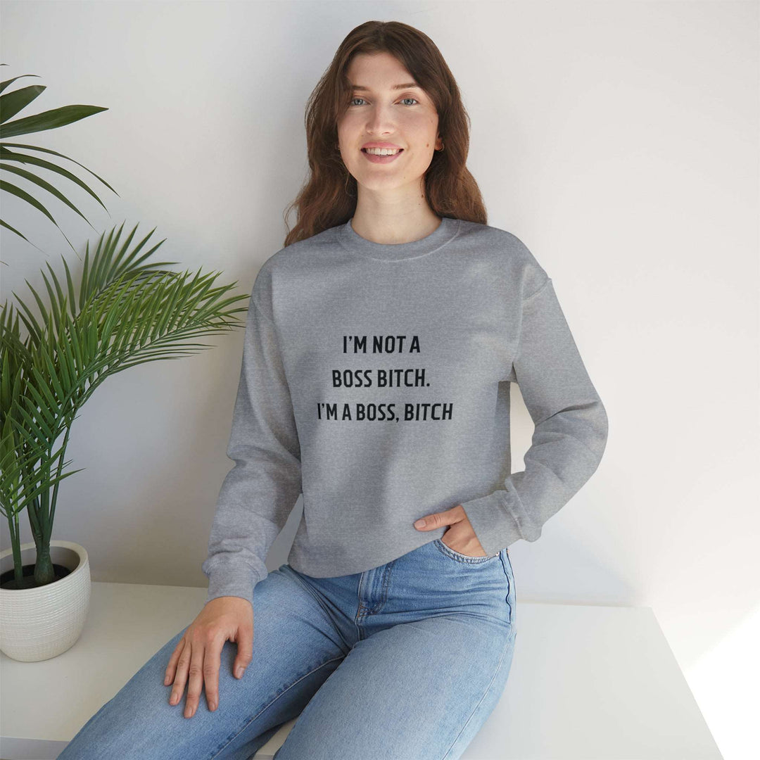 Boss Bitch Unisex Heavy Blend™ Crewneck Sweatshirt