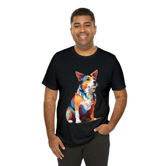 Sitting Dog Graphic Tee