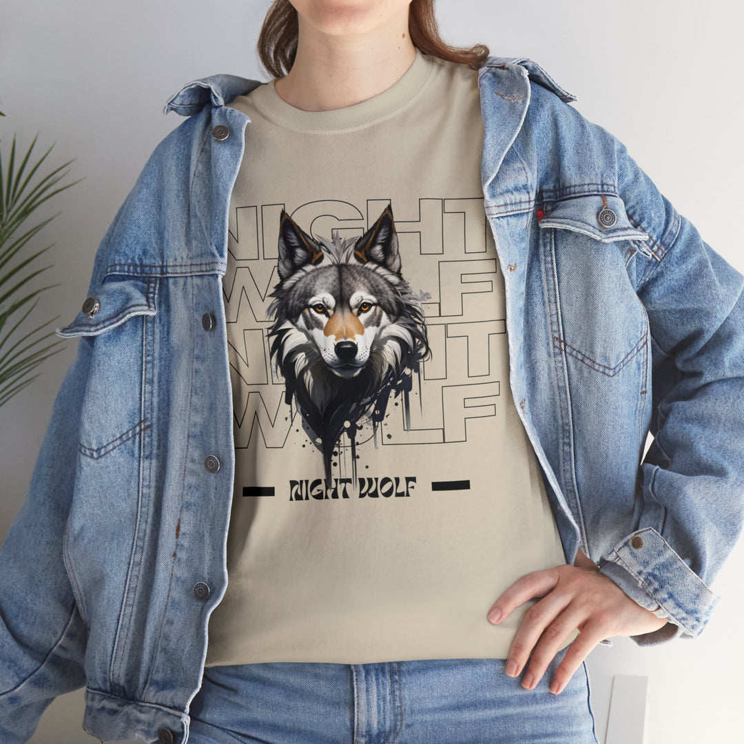 Lone Night Wolf T-Shirt - After Dark Style