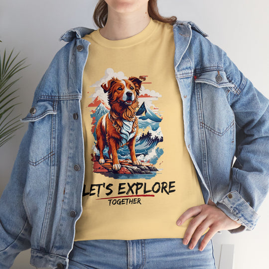 Lets Explore Together Adventure Buddy T Shirt