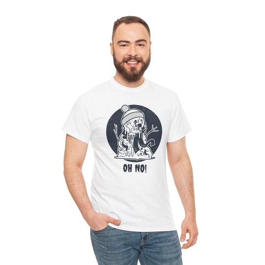 Oh No! Melting Snowman Graphic Tee