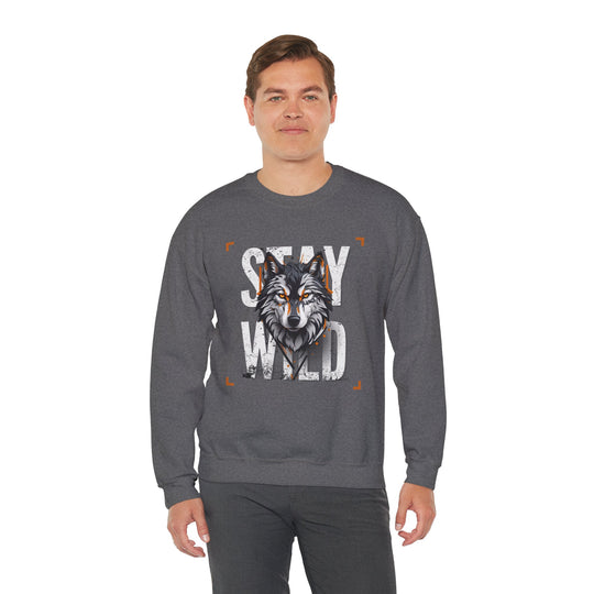 Wolf in the Shadows Sweatshirt - Stay Wild